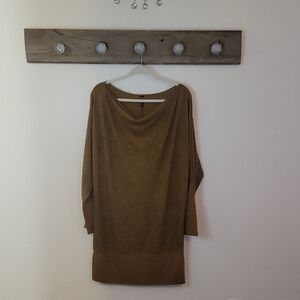 Casa Lee Dolman Muted Paisley Mini Dress SZ XL